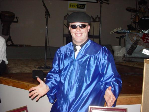 Jonathan's graduation