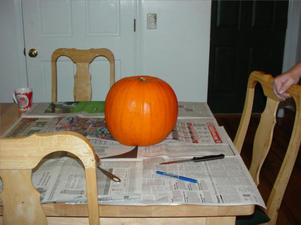 Carving a Pumpkin